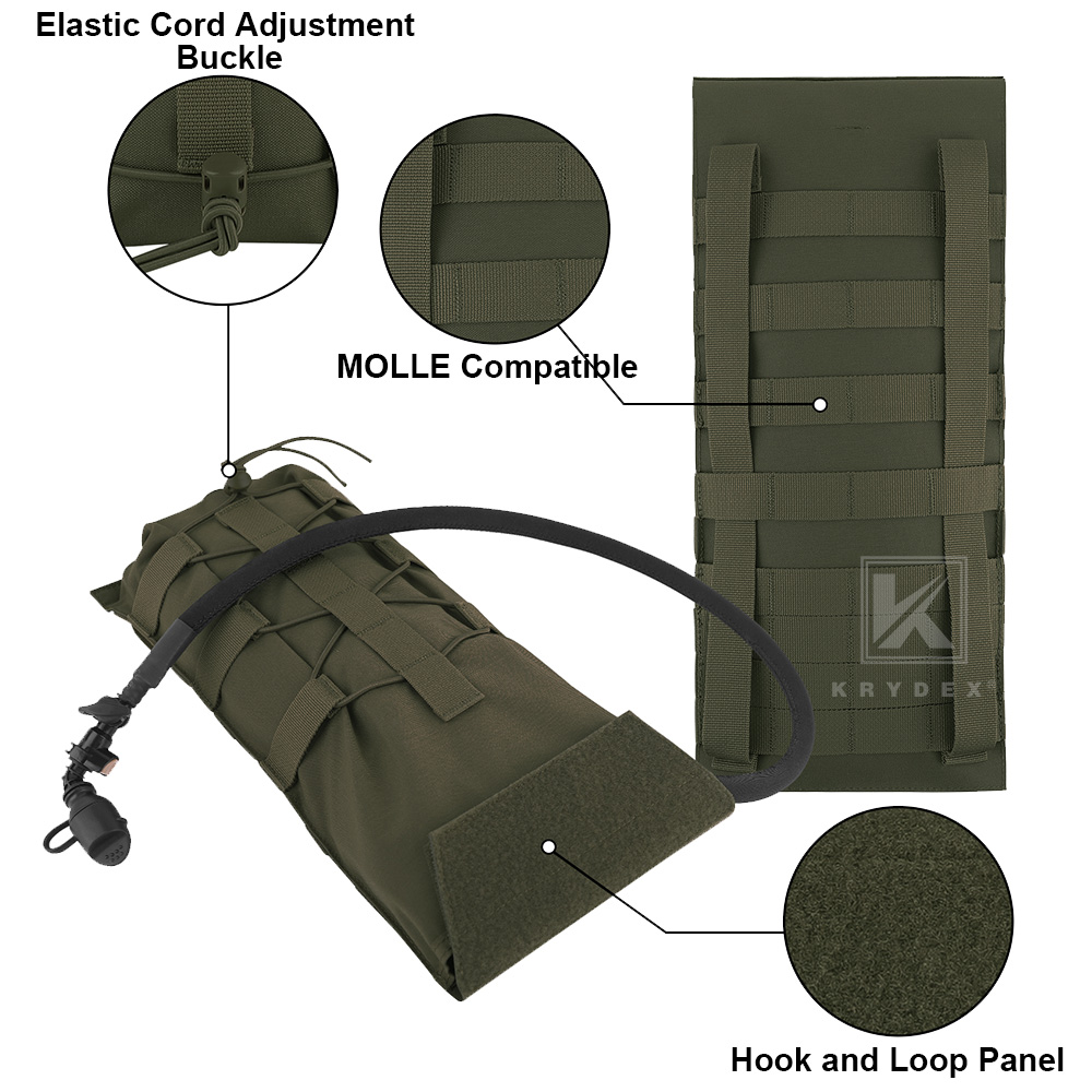 Krydex tático 3l hidratação mo - Camping Cooking Bag avaliação e preço